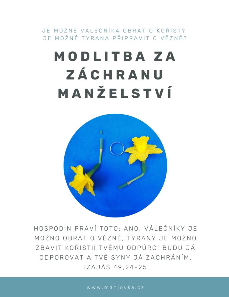 Modlitba za záchranu manželství